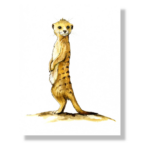 Postkarten-Set Nilpferdson Erdmannson Kolibri Schildegard und die Gang