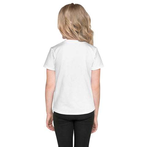T-Shirt Erdmannson gedruckt auf Kinder – Weiß