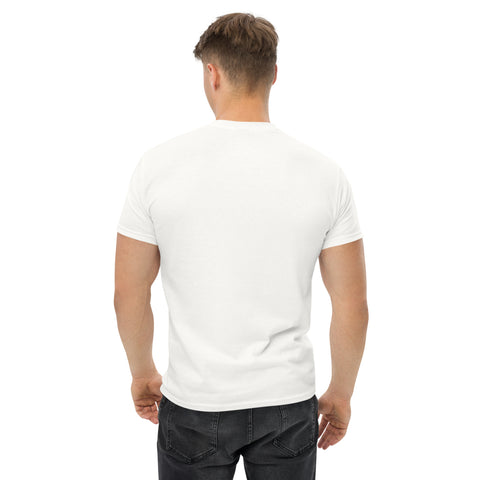 T-Shirt Nilpferdson gestickt auf Unisex – Weiß