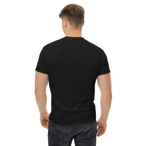 Kolibri gestickt auf Unisex T-Shirt schwarz